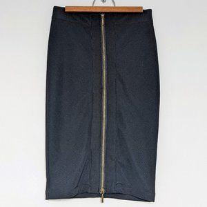 Zip Up Pencil Skirt